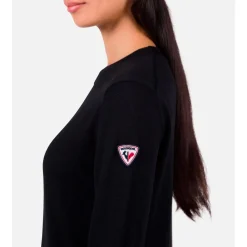 Outlet Pull W Corporate Crew Neck Black Sweat - Pull - Poncho