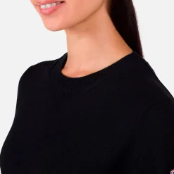 Outlet Pull W Corporate Crew Neck Black Sweat - Pull - Poncho