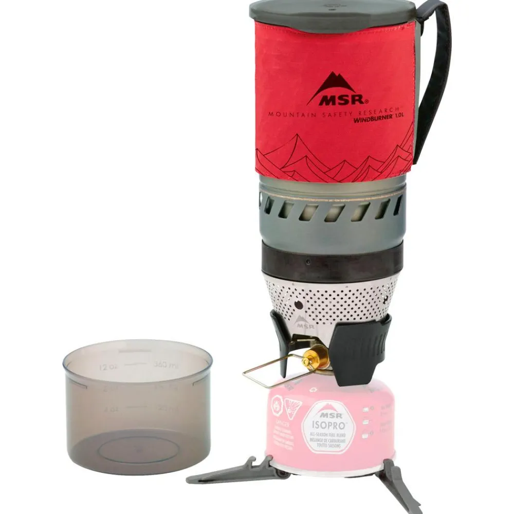 Réchaud<MSR Réchaud Windburner 1.0L Red
