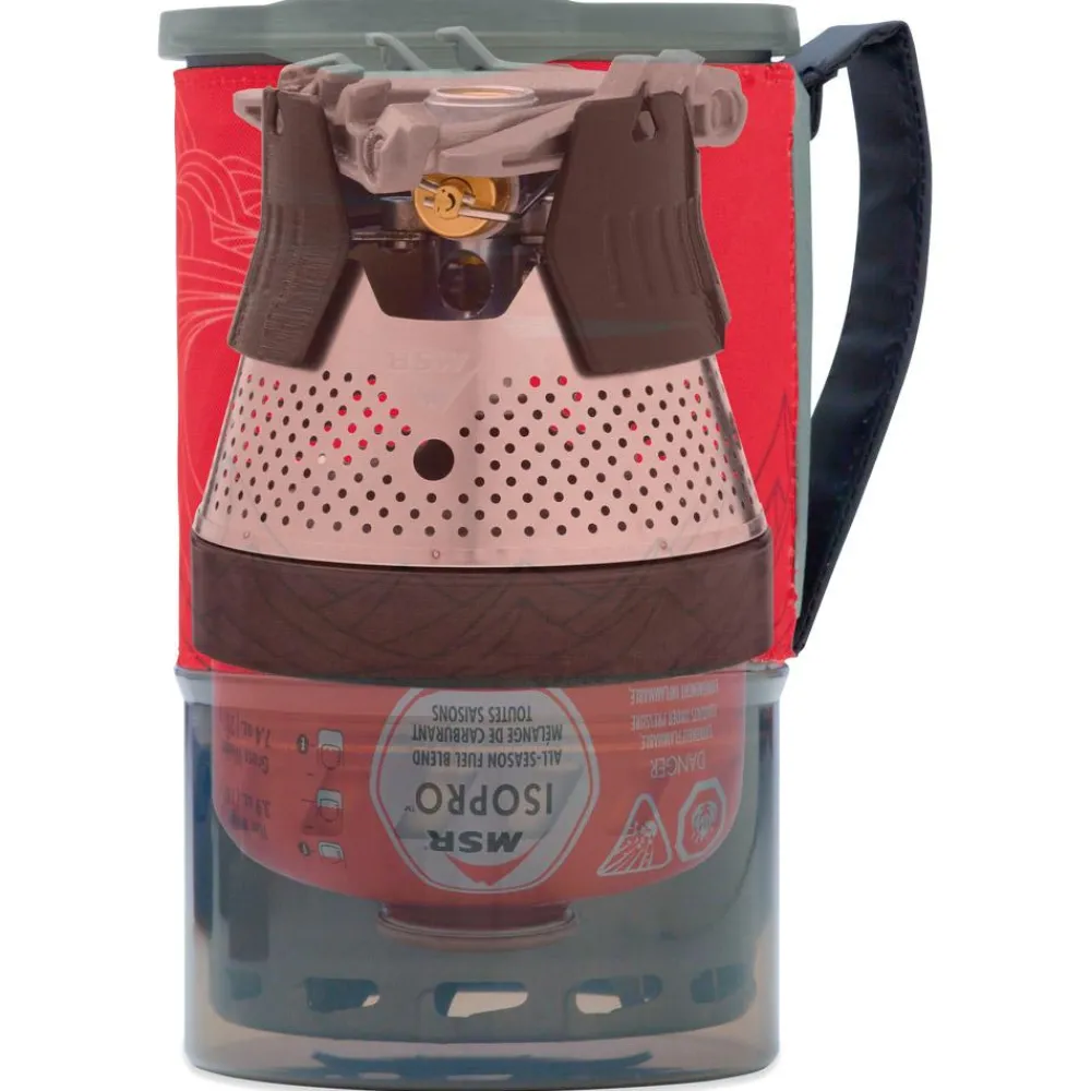 Réchaud<MSR Réchaud Windburner 1.0L Red
