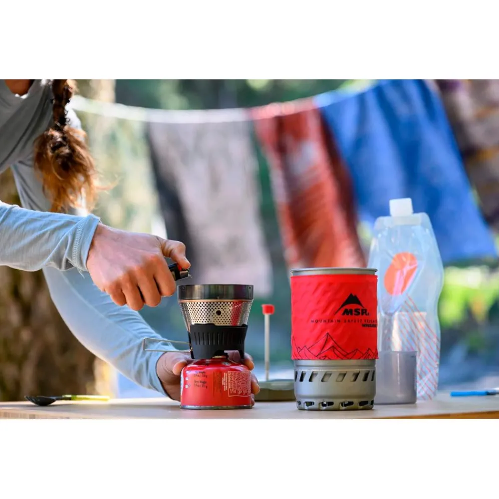 Réchaud<MSR Réchaud Windburner 1.0L Red
