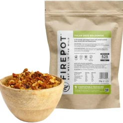 Repas Lyophilisés<Firepot Repas Lyophilisé   Pâtes Bolognaises Au Soja 155 g.