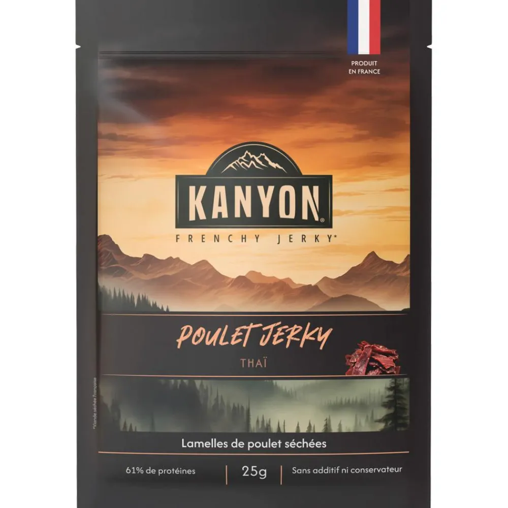 Repas Lyophilisés<Kanyon Repas Lyophilisé Sachet 25 g. Jerky Poulet Thaï