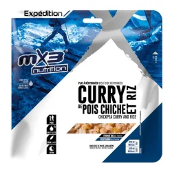Repas Lyophilisés<MX3 Repas Lyophilisé Curry De Pois Chiche & Riz 210 g.