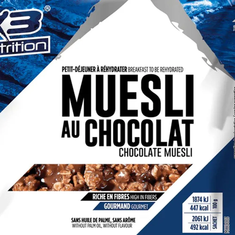 Repas Lyophilisé Muesli Chocolat 110 g. Repas Lyophilisés
