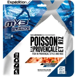 Repas Lyophilisés<MX3 Repas Lyophilisé Poisson À La Provençale & Riz 130 g.