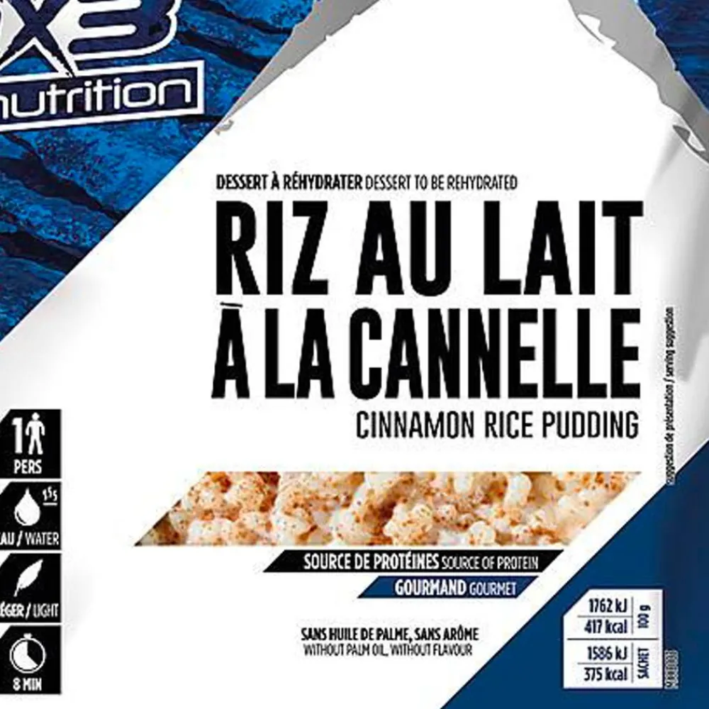 Repas Lyophilisés<MX3 Repas Lyophilisé Riz Au Lait Cannelle 90 g