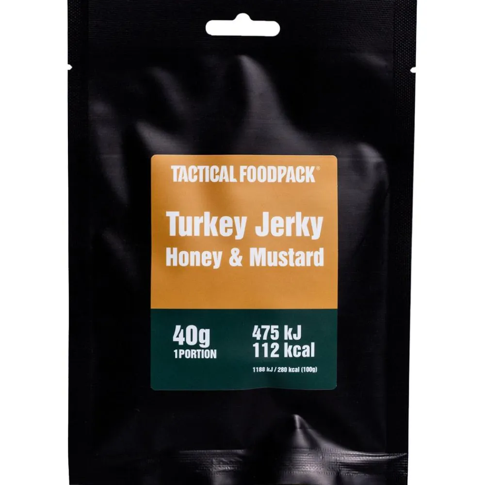 Best Repas Lyophilisé Jerky de Dinde au Miel et à la Moutarde 40 g. Repas Lyophilisés
