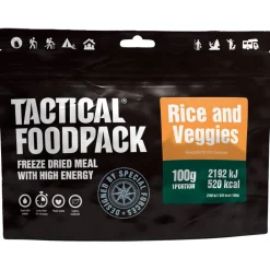New Repas Lyophilisé Riz et Légumes 100g Repas Lyophilisés