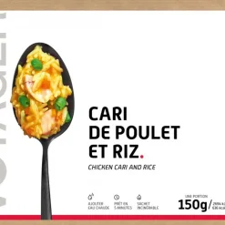 Discount Repas Lyophilisé   Cari De Poulet Et Riz 150 g. Repas Lyophilisés