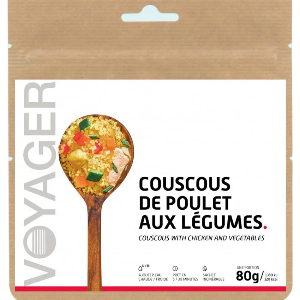 Repas Lyophilisés<Voyager Repas Lyophilisé Couscous De Poulet Aux Légumes 80 g.
