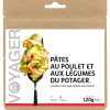 Repas Lyophilisé   Pâtes Au Poulet & Aux Légumes Du Potager 120 g. Repas Lyophilisés