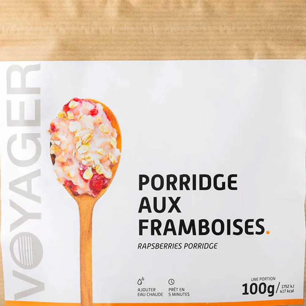 Repas Lyophilisés<Voyager Repas Lyophilisé Porridge Aux Framboises 100 g.