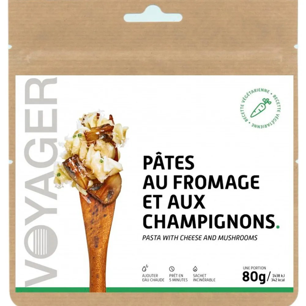 Discount Repas Lyophilisé Pâtes Au Fromage Et Aux Champignons 80 g. Repas Lyophilisés