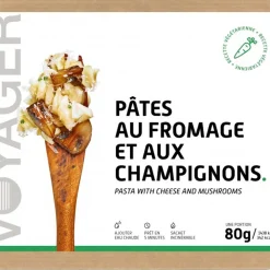 Discount Repas Lyophilisé   Pâtes Au Fromage Et Aux Champignons 80 g. Repas Lyophilisés
