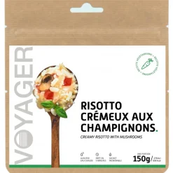 Sale Repas Lyophilisé   Risotto Crémeux Aux Champignons 150 g. Repas Lyophilisés