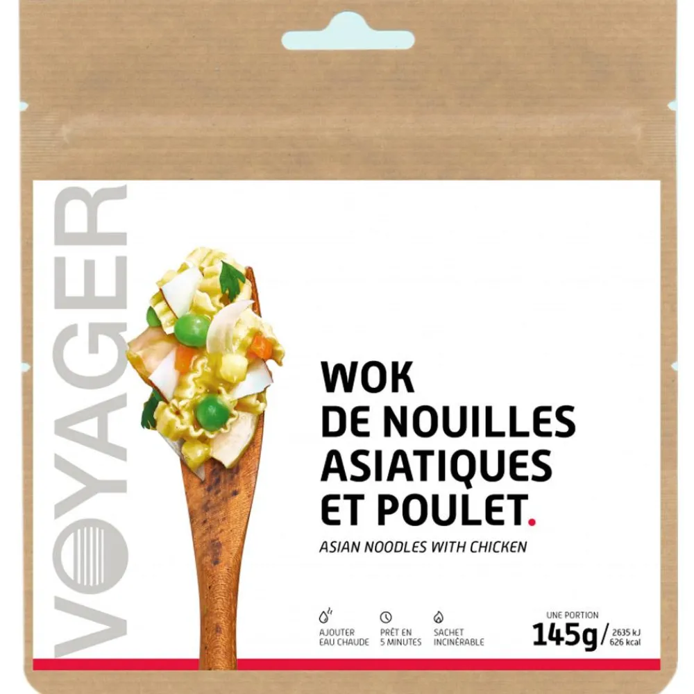 Online Repas Lyophilisé Wok De Nouilles Asiatiques Et Poulet 145 g. Repas Lyophilisés