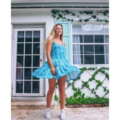 Combinaison - Robe<Hurley Robe Tribal Geo Mini Dress - Blueprint