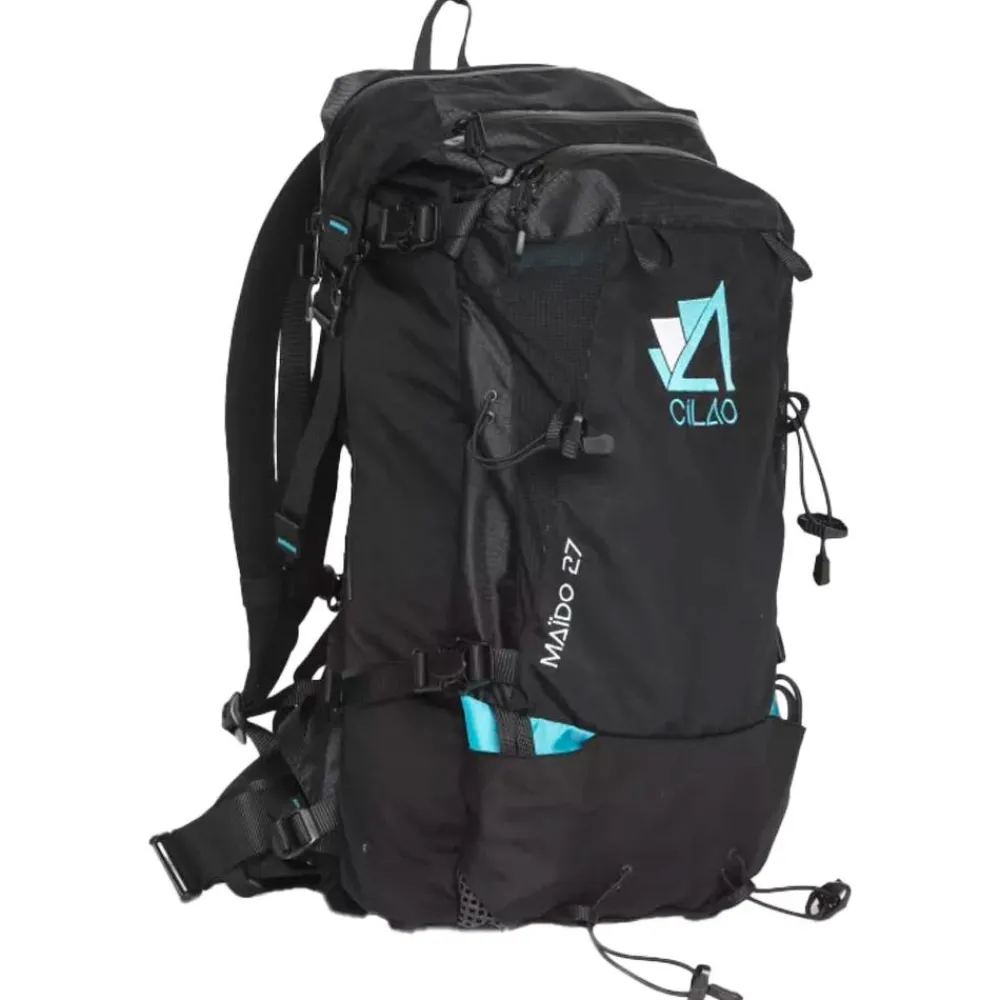 Discount Sac à dos Maïdo 27 Noir Turquoise Femme Sac À Dos Randonnée|Sac Randonnée Homme
