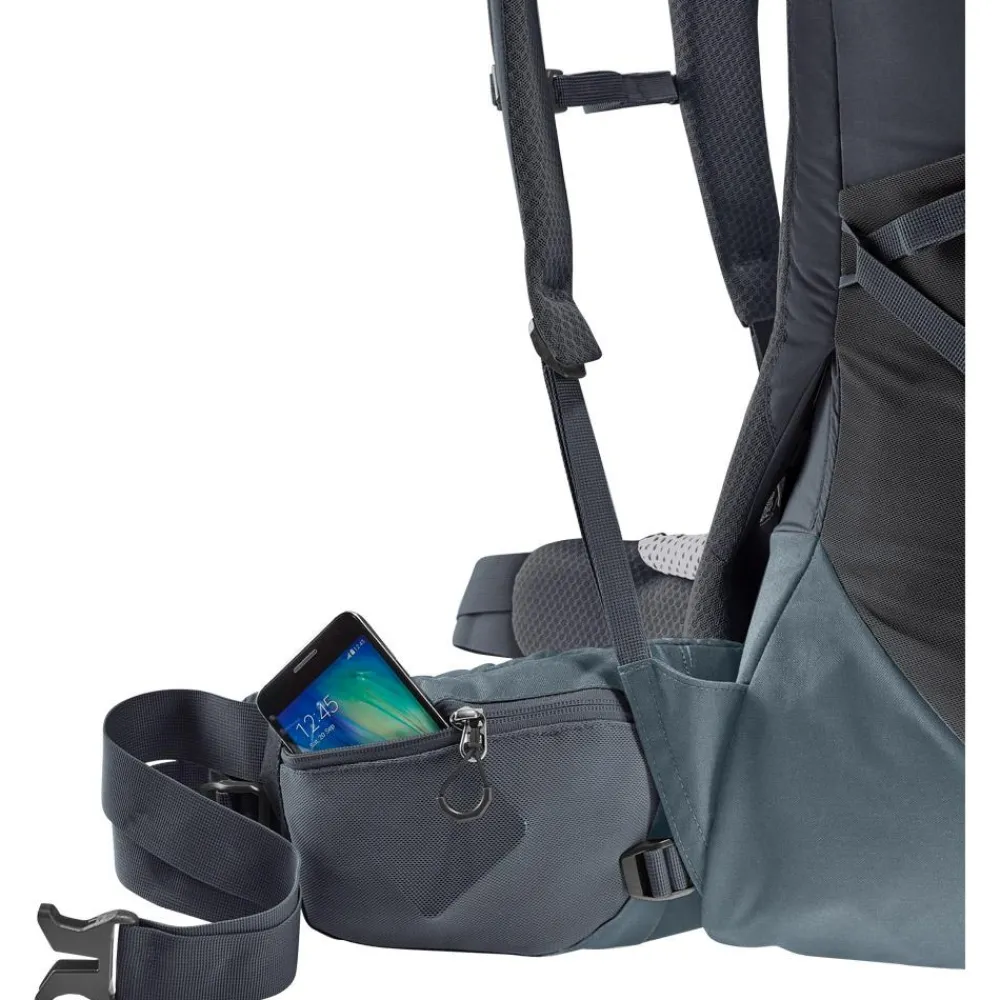 Online Sac à dos Old Aircontact Core 50+10 Graphite Shale Femme Sac Randonnée 50L|Sac À Dos Randonnée