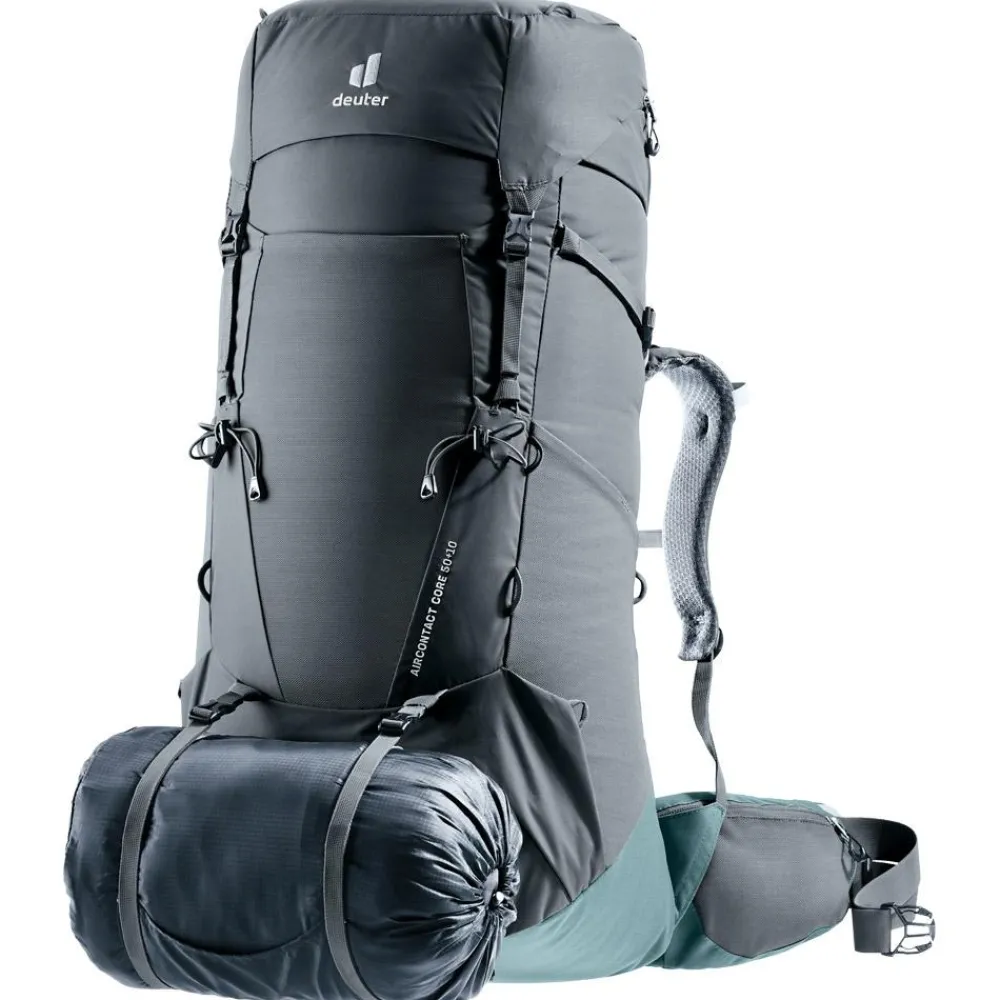 Online Sac à dos Old Aircontact Core 50+10 Graphite Shale Femme Sac Randonnée 50L|Sac À Dos Randonnée