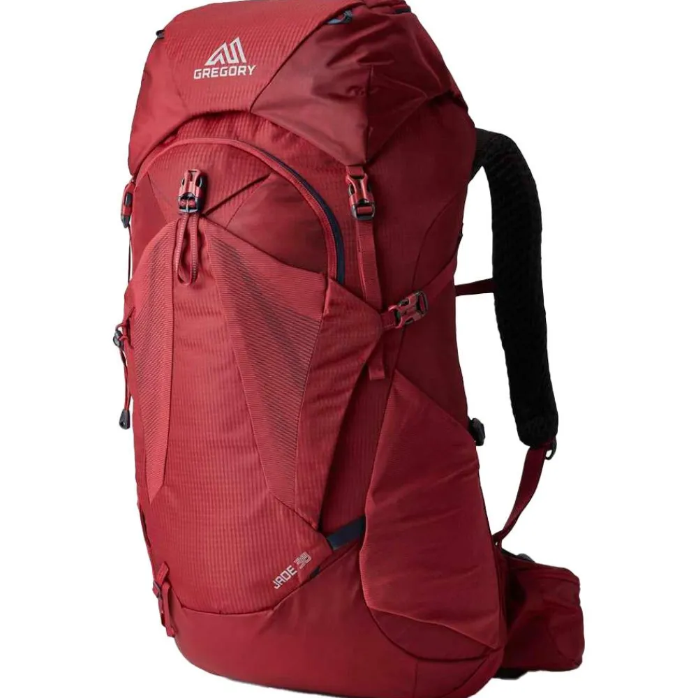 Clearance Sac à dos Jade 38 Ruby Red Femme Sac Randonnée 40L|Sac À Dos Randonnée