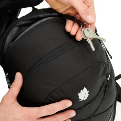 Sale Sac à dos Active 24 Black - Noir Femme Sac Randonnée 20L|Sac À Dos Randonnée