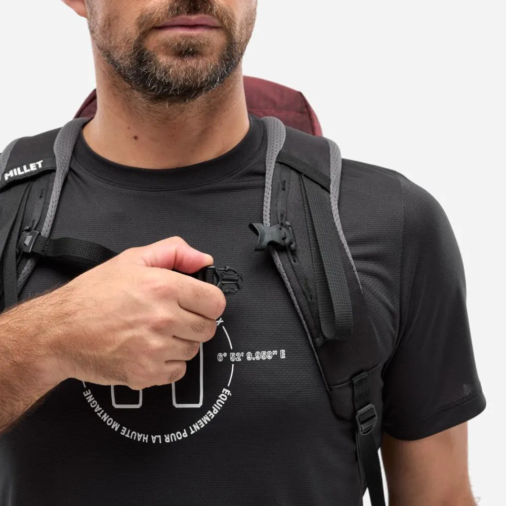 Sac À Dos Randonnée|Sac Randonnée Homme<Millet Sac à dos Ubic 25 E-Black Dark Red