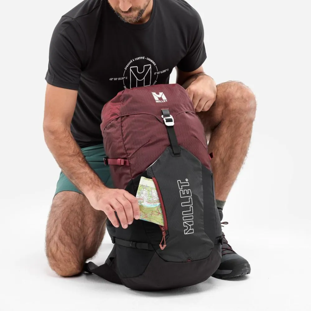 Sac À Dos Randonnée|Sac Randonnée Homme<Millet Sac à dos Ubic 25 E-Black Dark Red