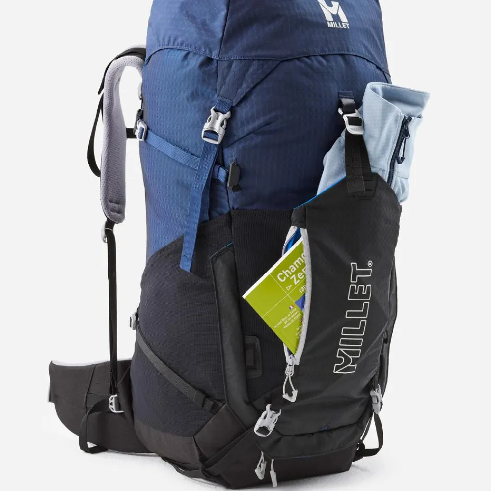 New Sac à dos Ubic 50+10 Women E-Black Dark Blue Femme Sac Randonnée 50L|Sac À Dos Randonnée