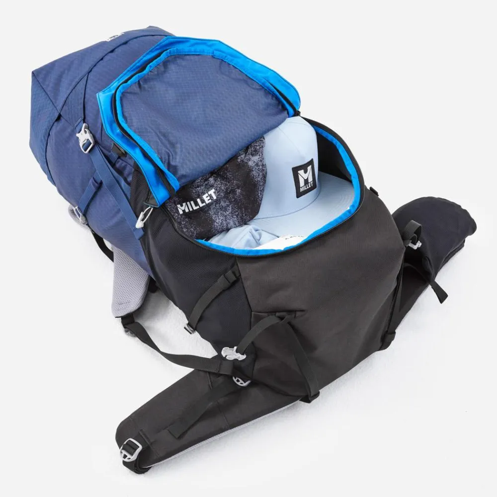 New Sac à dos Ubic 50+10 Women E-Black Dark Blue Femme Sac Randonnée 50L|Sac À Dos Randonnée