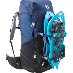 New Sac à dos Ubic 50+10 Women E-Black Dark Blue Femme Sac Randonnée 50L|Sac À Dos Randonnée