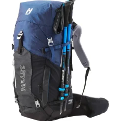 New Sac à dos Ubic 50+10 Women E-Black Dark Blue Femme Sac Randonnée 50L|Sac À Dos Randonnée