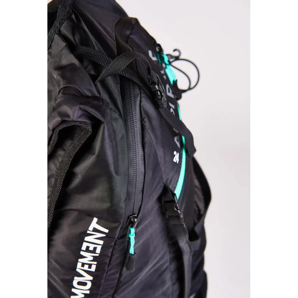 New Sac à dos Alpi Race 24 Black Turquoise Femme Sac À Dos Randonnée|Sac Randonnée Homme