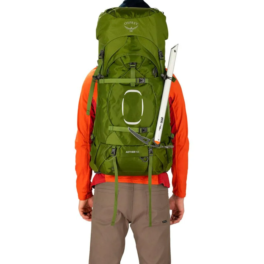 Sac Randonnée 50L|Sac À Dos Randonnée<Osprey Sac à dos Aether 55 Garlic Mustard Green