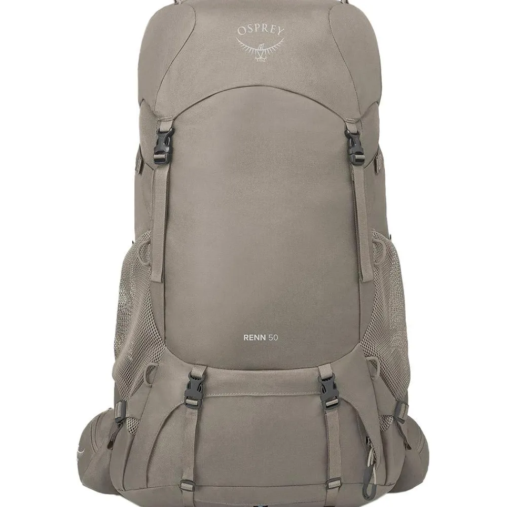 Outlet Sac à dos Renn 50 Pediment Grey Linen Tan Femme Sac Randonnée 50L|Sac À Dos Randonnée