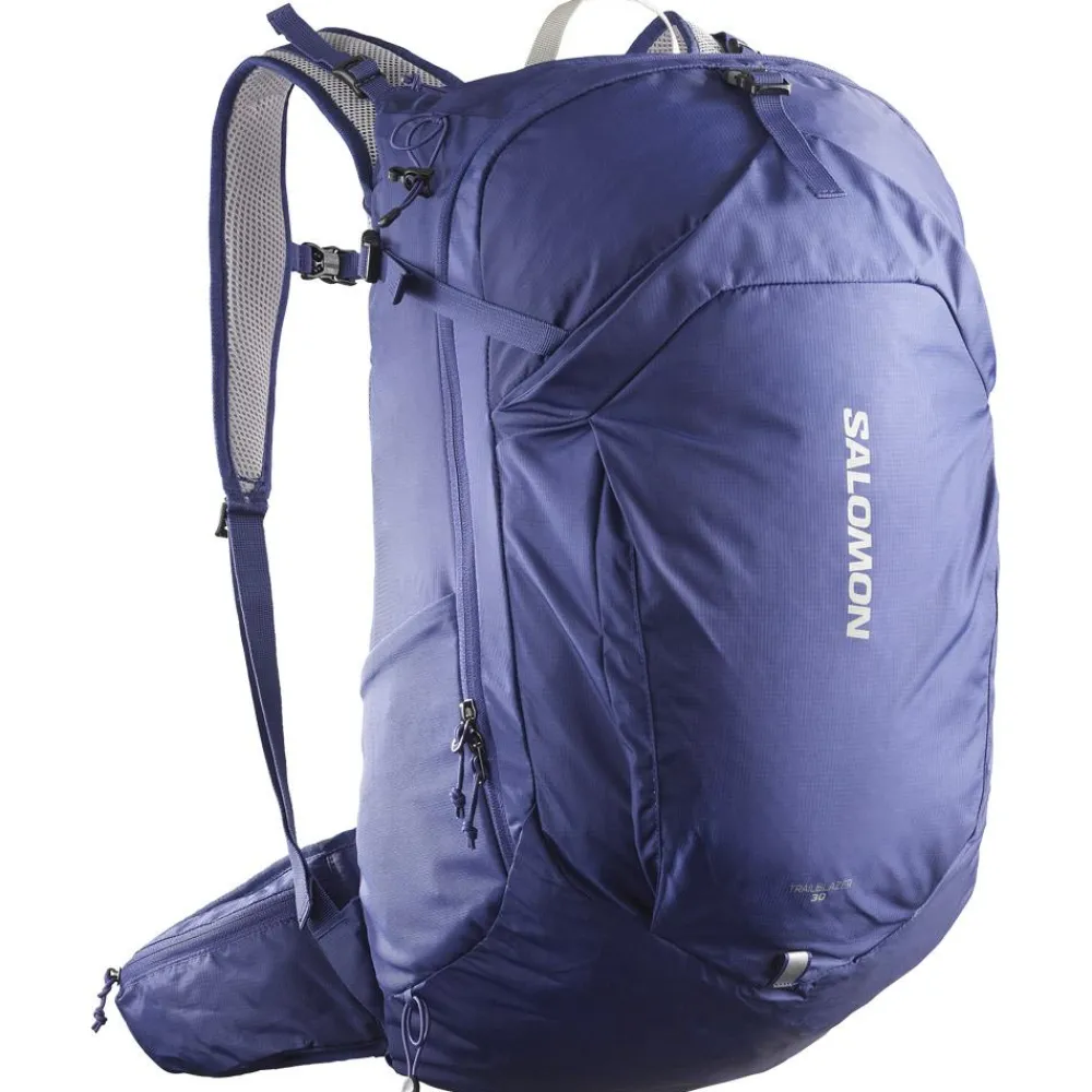 Sac À Dos Randonnée|Sac Randonnée 30L<Salomon Sac à dos Trailblazer 30 Mazarine Blue Ghost Gray