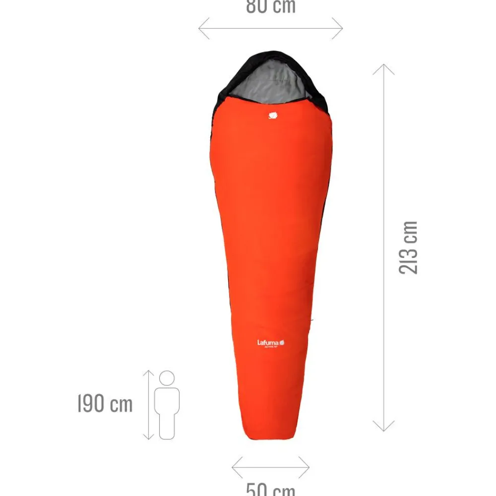 Sac Couchage Synthétique<Lafuma Sac de couchage Active 10° Orange