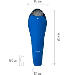 Online Sac de couchage Active 10° Azur Blue Sac Couchage Synthétique