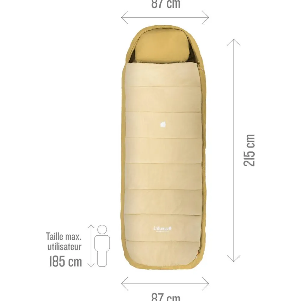 Sac Couchage Synthétique<Lafuma Sac de couchage Nunavut Light Left Sesame