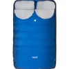 Clearance Sac de couchage Nunavüt Double Azur Blue Sac Couchage Synthétique