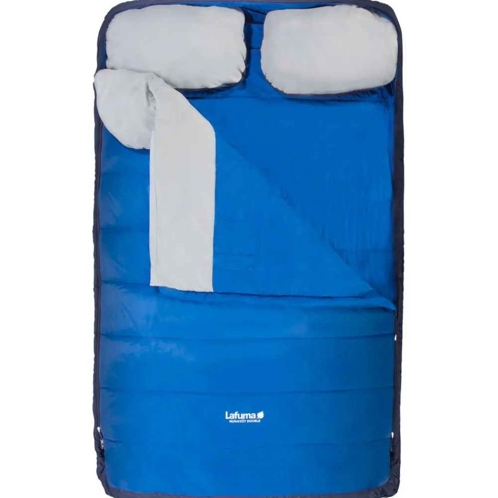 Clearance Sac de couchage Nunavüt Double Azur Blue Sac Couchage Synthétique