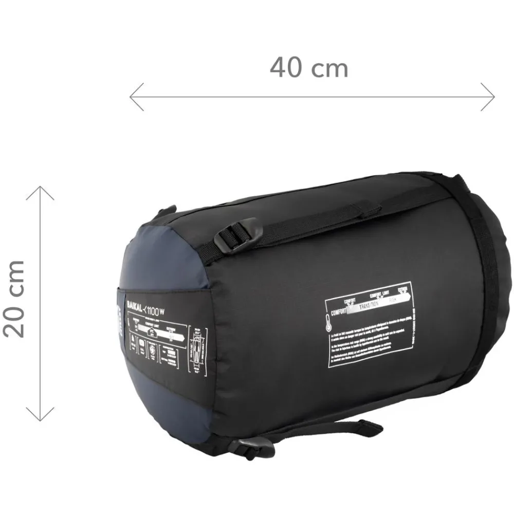 Online Sac de couchage Baikal 1100 Women Saphir Sac Couchage Synthétique
