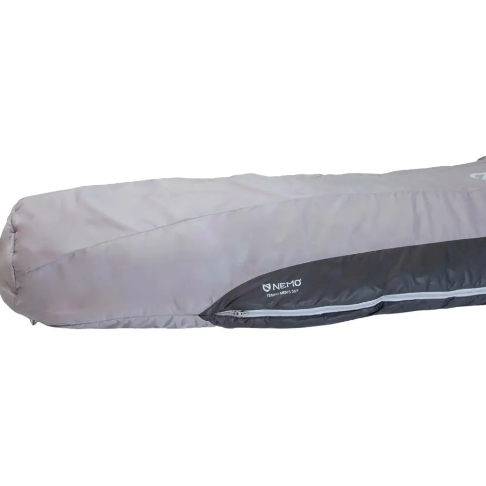 Sac Couchage Synthétique<Nemo Sac de couchage Tempo Men's 35 Paloma Grey Mango