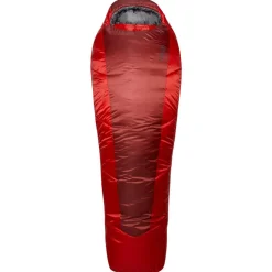Outlet Sac de couchage Solar Eco 3 Long Left Oxblood Red Sac Couchage Synthétique