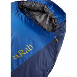 Discount Sac de couchage Solar Eco 2 Regular Left Ascent Blue Sac Couchage Synthétique