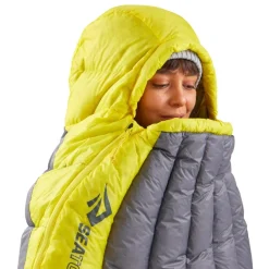 Hot Sac de couchage Spark Women's -9°C/15°F Grey Yellow Sac De Couchage En Duvet