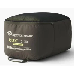 Sac de couchage Ascent Women's -1°C/30°F Lemon Green Sac De Couchage En Duvet