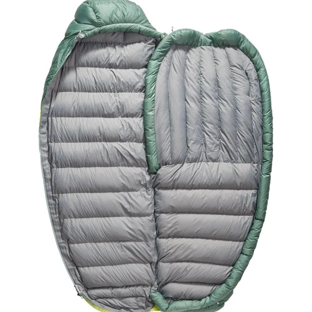 Sac de couchage Ascent Women's -1°C/30°F Lemon Green Sac De Couchage En Duvet