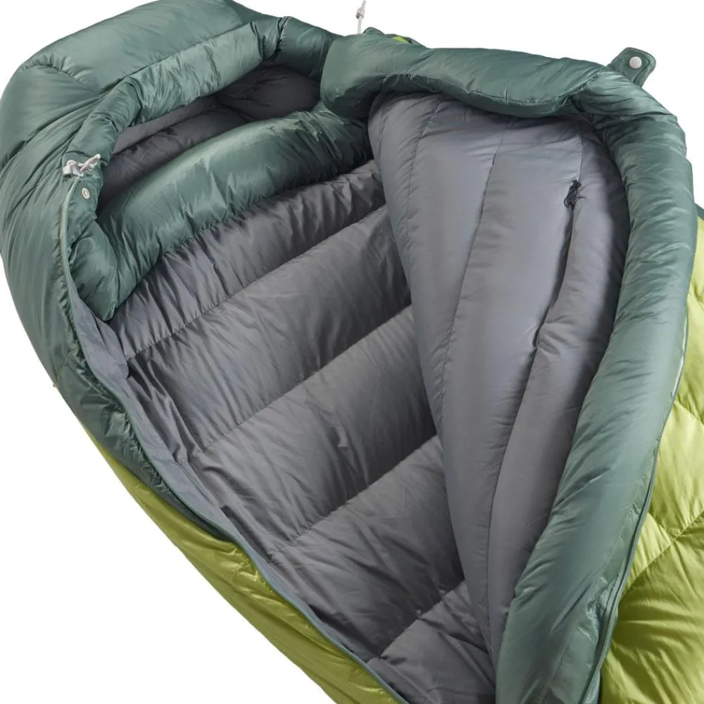 Sac de couchage Ascent Women's -1°C/30°F Lemon Green Sac De Couchage En Duvet